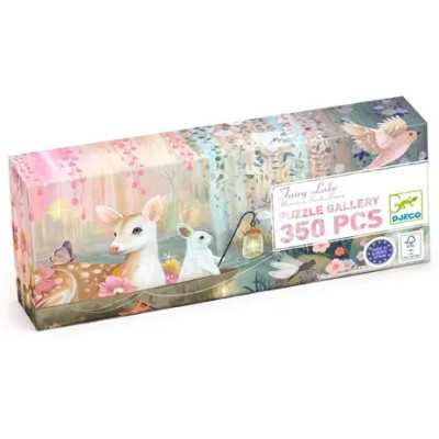 PUZZLE gallery FAIRY LAKE lago delle fate 350 PEZZI djeco DJ07690 gioco 7+