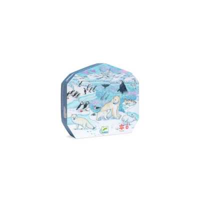 PUZZLE da 54 pezzi DOLCEZZA POLARE sagomato DJECO DJ07294 età 5+
