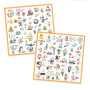 SET DI 160 ADESIVI stickers GAZZETTA kit artistico DJECO DJ09318 età 4+