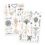 TATTOOS più di 50 tatuaggi ORIENTAL BREEZE rimuovibili DJECO kit artistico DJ09914