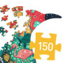 PUZZLE puzz'art PINGUINO penguin 150 PEZZI djeco DJ07663 età 6+