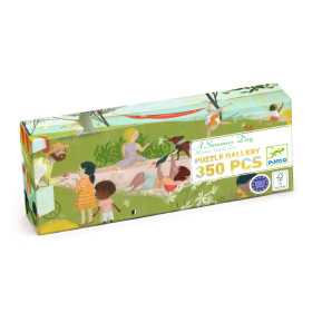 PUZZLE gallery SUMMER'S DAY giornata estiva 350 PEZZI djeco DJ07689 età 7+