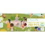 PUZZLE gallery SUMMER'S DAY giornata estiva 350 PEZZI djeco DJ07689 età 7+