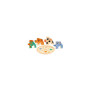PUZZLE in legno RONDO incastri DOG djeco DJ01105 età 2+