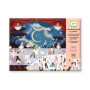 DECALCOMANIE trasferelli BALLERINE balletto all'opera DJECO kit artistico DJ09356 età 5+