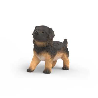 CUCCIOLO DI PASTORE TEDESCO schleich FARM WORLD miniatura in resina 14925 età 3+
