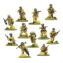 ITALIAN PARACADUTISTI PLATOON set di miniature per BOLT ACTION in plastica WARLORD GAMES età 14+