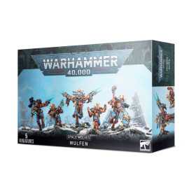SPACE WOLVES WULFEN Warhammer 40k ADEPTUS ASTARTES 5 miniature GAMES WORKSHOP età 12+