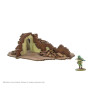 CITY IN RUINS scenario SINGLE STOREY INTERNAL RUINS 1 skytrex MDF miniature set EDIFICIO età 14+