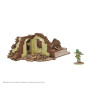 CITY IN RUINS scenario SINGLE STOREY INTERNAL RUINS 1 skytrex MDF miniature set EDIFICIO età 14+