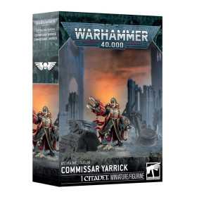 COMMISSARIO YARRICK miniatura ASTRA MILITARUM games workshop WARHAMMER 40K età 12+