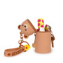 MINI KAWAII con zip ASTUCCIO in silicone ORSO legami TEDDY BEAR portapenne TOMBOLINO