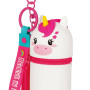 MINI KAWAII con zip ASTUCCIO in silicone UNICORNO legami UNINCORN portapenne TOMBOLINO