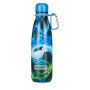 BORRACCIA in acciaio inox SEVEN bottle TENUTA STAGNA 500 ml PALLA DA CALCIO caldo e freddo BOY 2026
