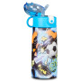 BORRACCIA TERMICA seven CALCIO in acciaio inox CON CANNUCCIA tappo a pulsante SJ GANG animali BOY 2026