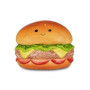 SALVADANAIO in ceramica HAMBURGER cartomania FEEL AT HOME food