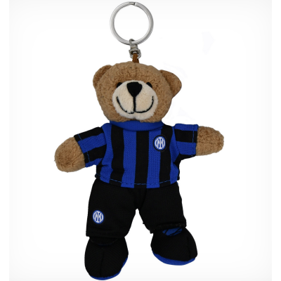 PORTACHIAVI seven INTER morbido PELUCHE teddy bear CALCIO