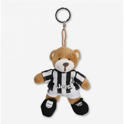 PORTACHIAVI seven JUVENTUS morbido PELUCHE teddy bear CALCIO