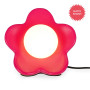 LAMPADA LED da tavolo FLOWER POWER matte PINK legami FIORE luce