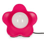 LAMPADA LED da tavolo FLOWER POWER matte PINK legami FIORE luce