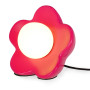 LAMPADA LED da tavolo FLOWER POWER matte PINK legami FIORE luce