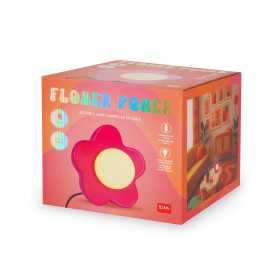 LAMPADA LED da tavolo FLOWER POWER matte PINK legami FIORE luce