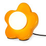 LAMPADA LED da tavolo FLOWER POWER shiny ORANGE legami FIORE luce