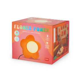LAMPADA LED da tavolo FLOWER POWER shiny ORANGE legami FIORE luce