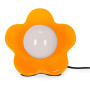 LAMPADA LED da tavolo FLOWER POWER shiny ORANGE legami FIORE luce