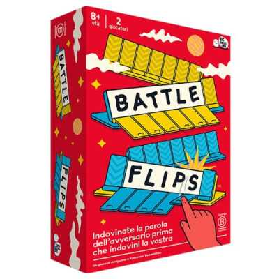 BATTLE FLIPS gioco da tavolo DUE GIOCATORI asmodee IN ITALIANO età 8+