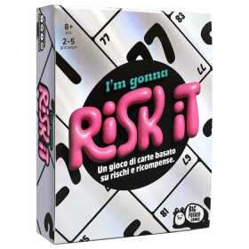 RISK IT gioco da tavolo CON LE CARTE asmodee IN ITALIANO età 8+