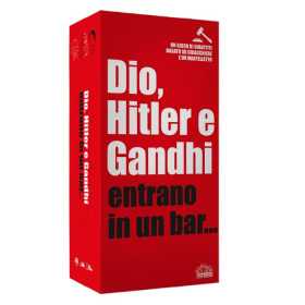 DIO, HITLER E GANDHI ENTRANO IN UN BAR... gioco da tavolo PARTY GAME asmodee IN ITALIANO età 14+