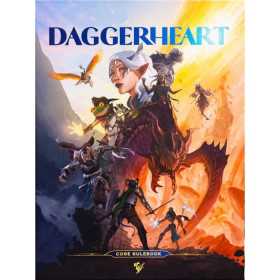 DAGGERHEART manuale CORE RULEBOOK gioco di ruolo GDR CON 279 CARTE acheron games IN ITALIANO