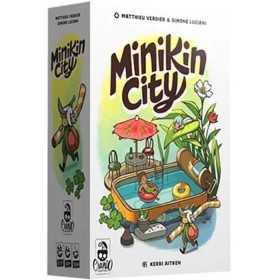 MINIKIN CITY + PROMO gioco da tavolo SEMPLICE E VELOCE cranio creations IN ITALIANO età 10+