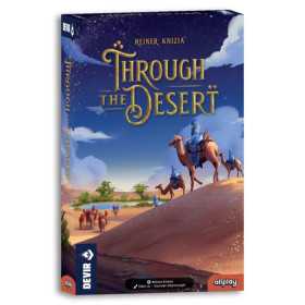 THROUGH THE DESERT gioco da tavolo PER FAMIGLIE devir IN ITALIANO età 10+