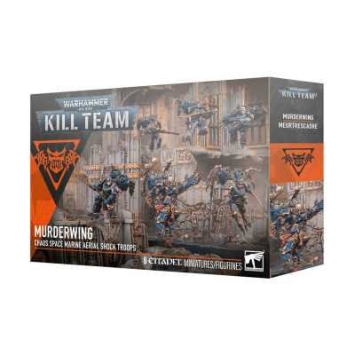 STORMO ASSASSINO set di miniature MURDERWING chaos space marines KILL TEAM games workshop WARHAMMER 40K età 12+