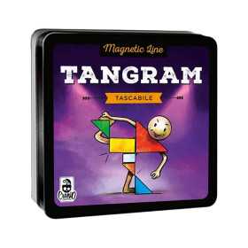 TANGRAM tascabile MAGNETIC LINE cranio creation IN LATTA età 4+