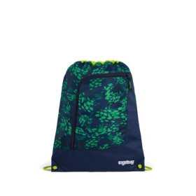 SACCA SPORT portascarpe ERGOBAG sportiva PRIME scuola FIREBEAR DRAGON zainetto VERDE