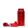 BORRACCIA in tritan ERGOBAG senza bpa DRAGON bottle ROSSO mezzo litro