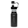 BORRACCIA in tritan ERGOBAG senza bpa SUPERHERO bottle NERO mezzo litro
