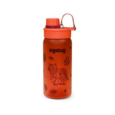 BORRACCIA in tritan ERGOBAG senza bpa TIGER bottle ARANCIONE mezzo litro