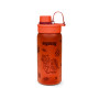 BORRACCIA in tritan ERGOBAG senza bpa TIGER bottle ARANCIONE mezzo litro