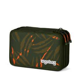 ASTUCCIO MAXI scuola 3 ZIP triplo scomparto ERGOBAG materiale riciclato EXBEARDITION