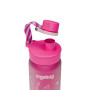 BORRACCIA in tritan ERGOBAG senza bpa QUEEN bottle VIOLA mezzo litro