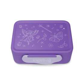 PORTAMERENDA per alimenti FAIRY polipropilene VIOLA ergobag LUNCHBOX unicorno