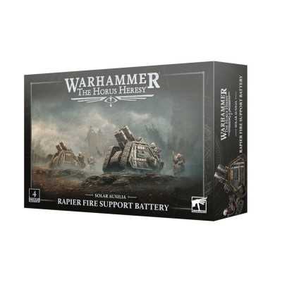 RAPIER FIRE SUPPORT BATTERY set di miniature SOLAR AUXILIA warhammer THE HORUS HERESY età 12+