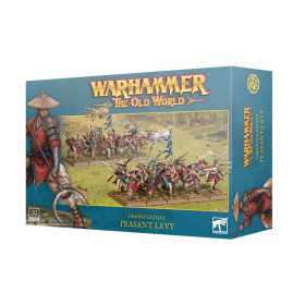 PEASANT LEVY set di miniature GRAND CATHAY warhammer THE OLD WORLD età 12+