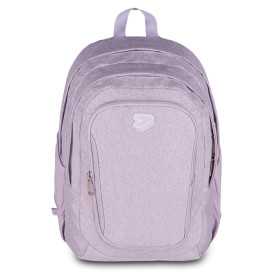 ZAINO TECH seven SHINY effetto glitter VIOLA LILLA backpack 29 LITRI