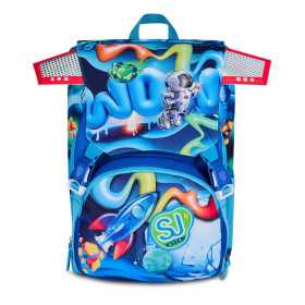 ZAINO scuola SJ GANG seven BIG backpack SPACE RIDE estensibile BOY sdoppiabile
