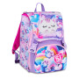 ZAINO scuola SJ GANG seven BIG backpack GLOWCAT estensibile GIRL sdoppiabile